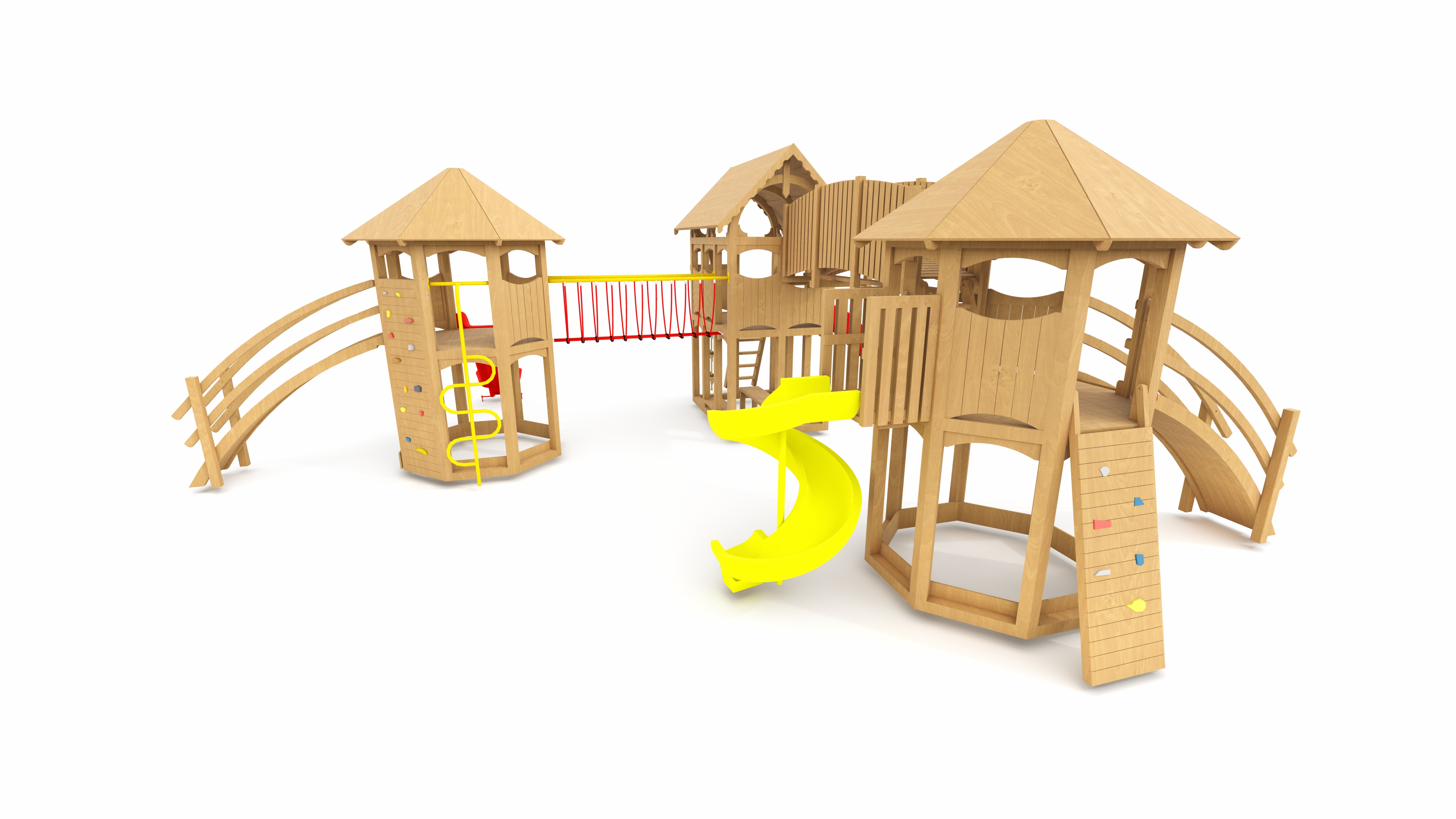 Wooden Playdrounds